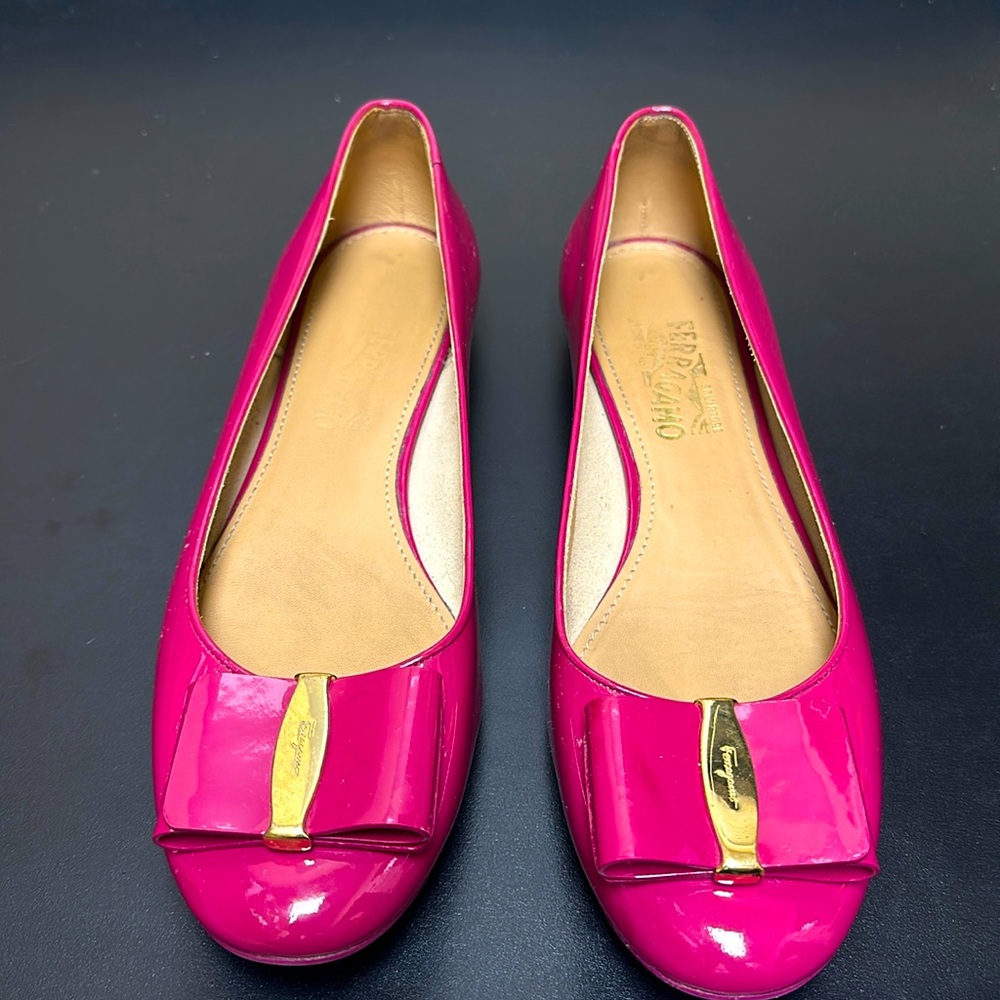 Magenta  Salvatore Ferragamo Flats